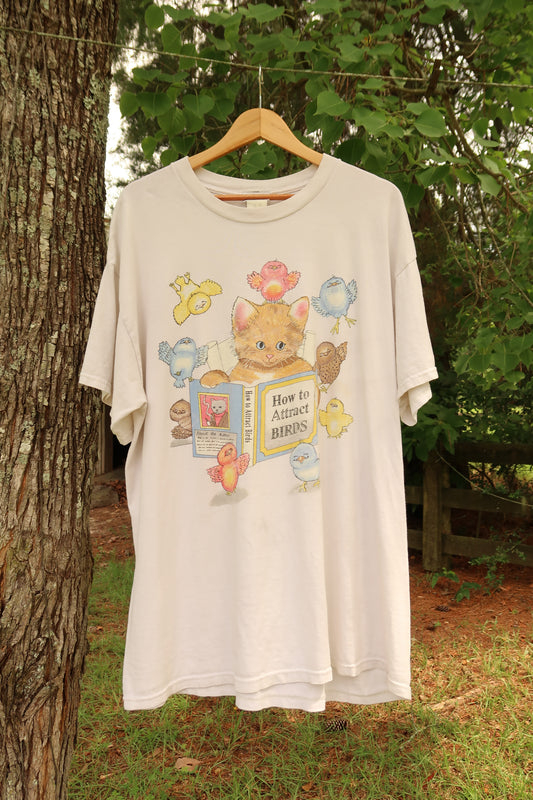 Vintage Cat Tee (XL/XXL)