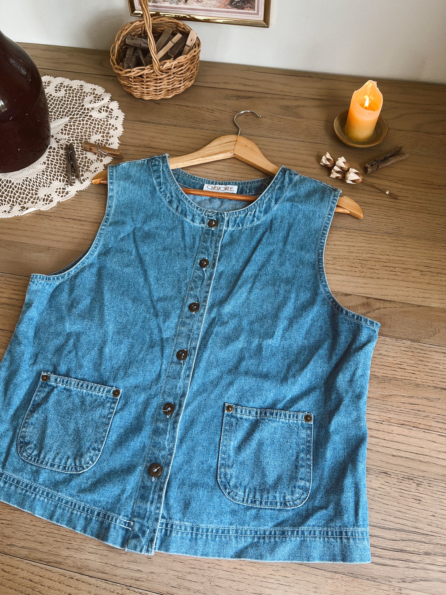 Vintage Cherokee Vest (M/L)