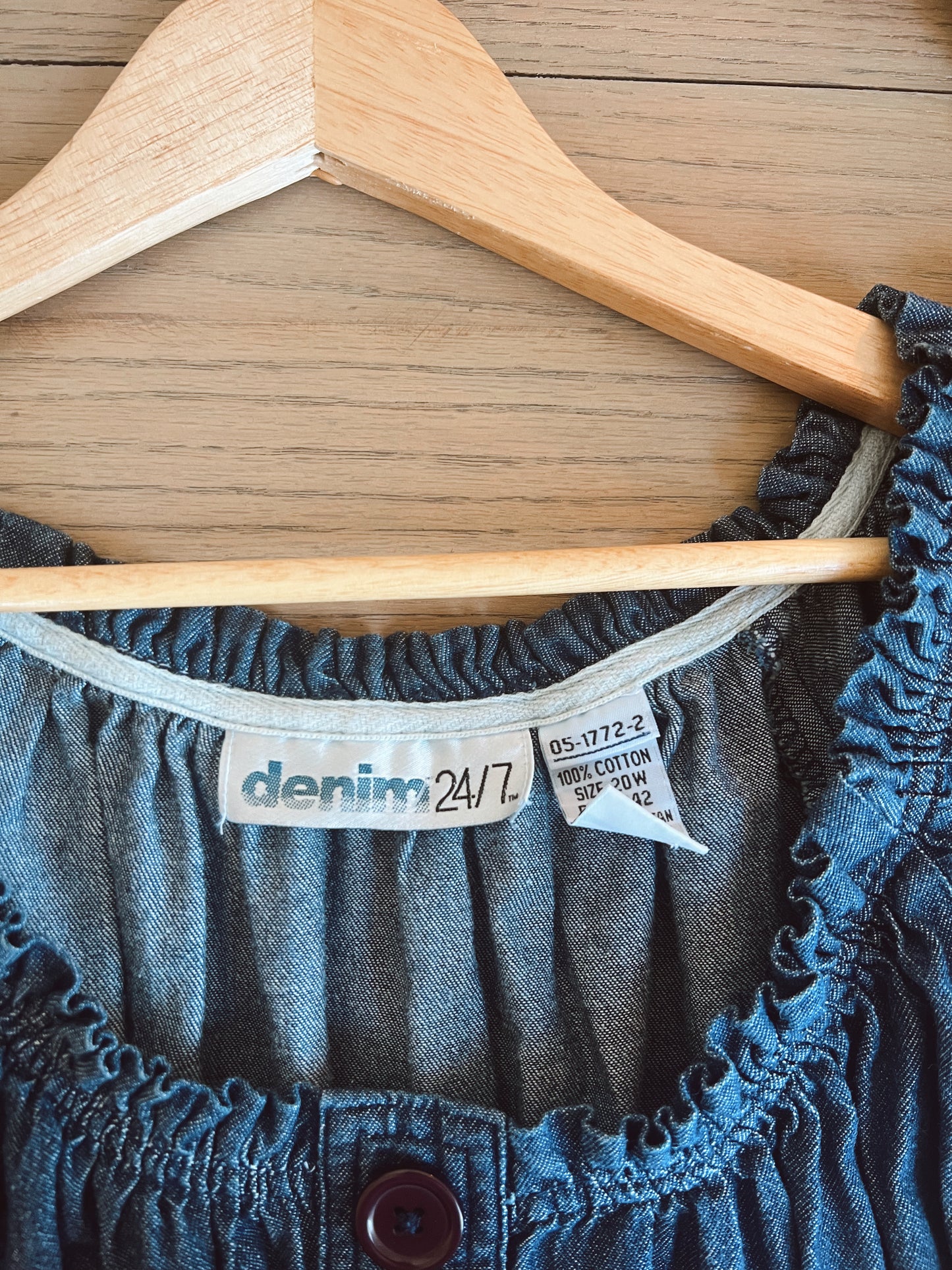 Adorable Denim Dress (XL)