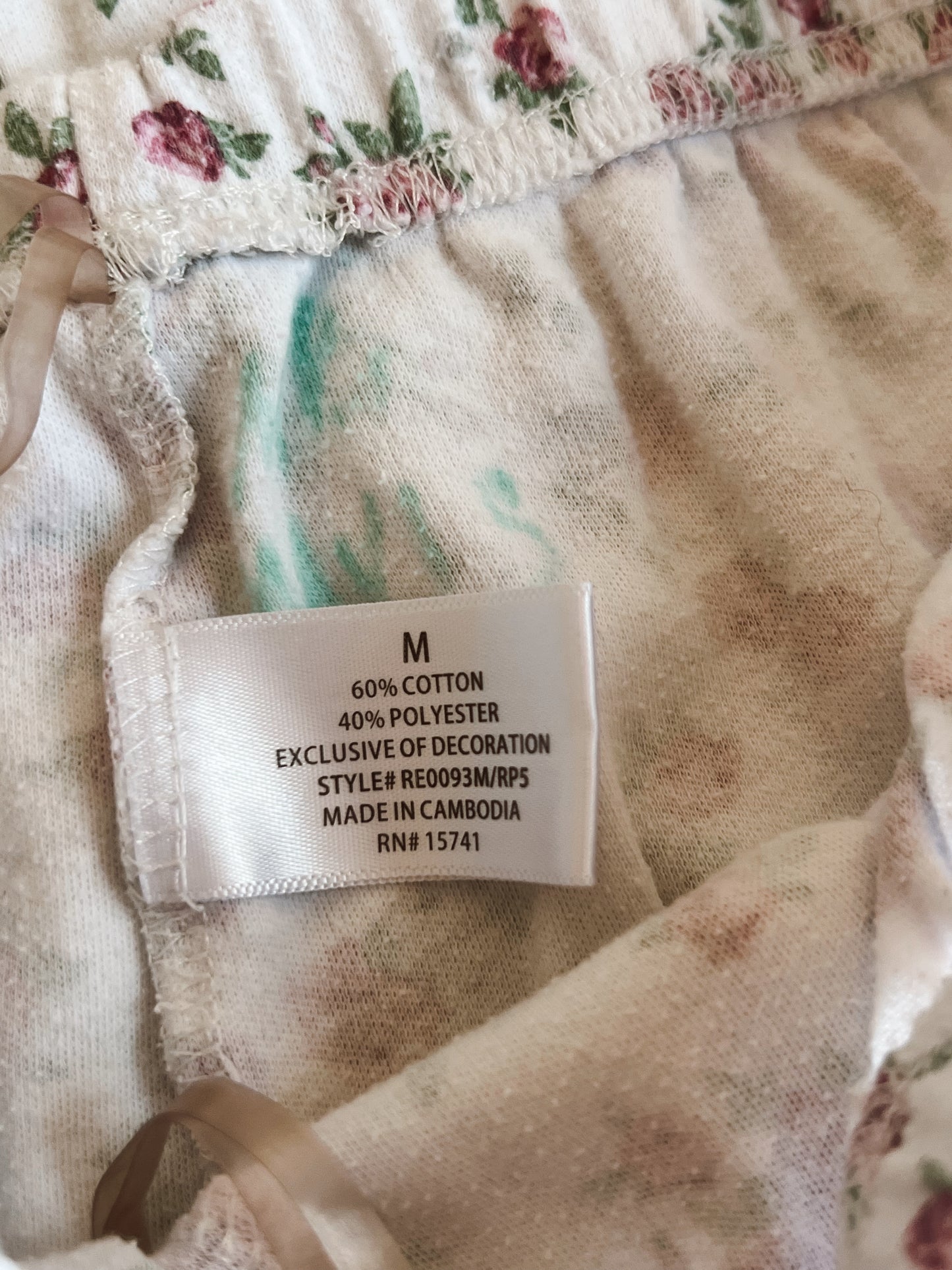 Vintage Floral Pj Set (M)