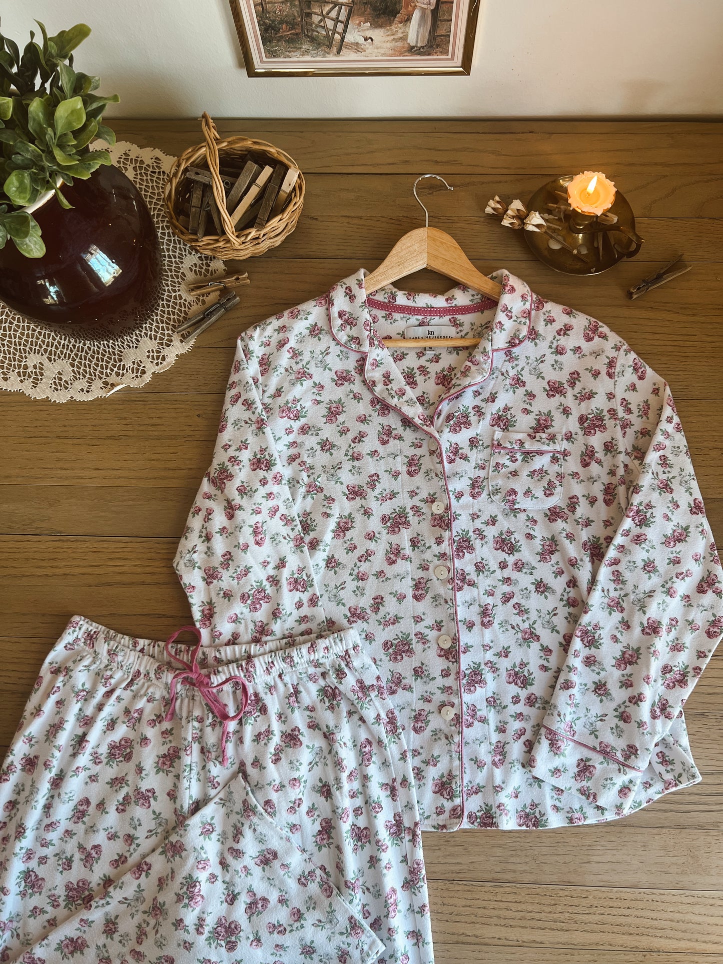 Vintage Floral Pj Set (M)