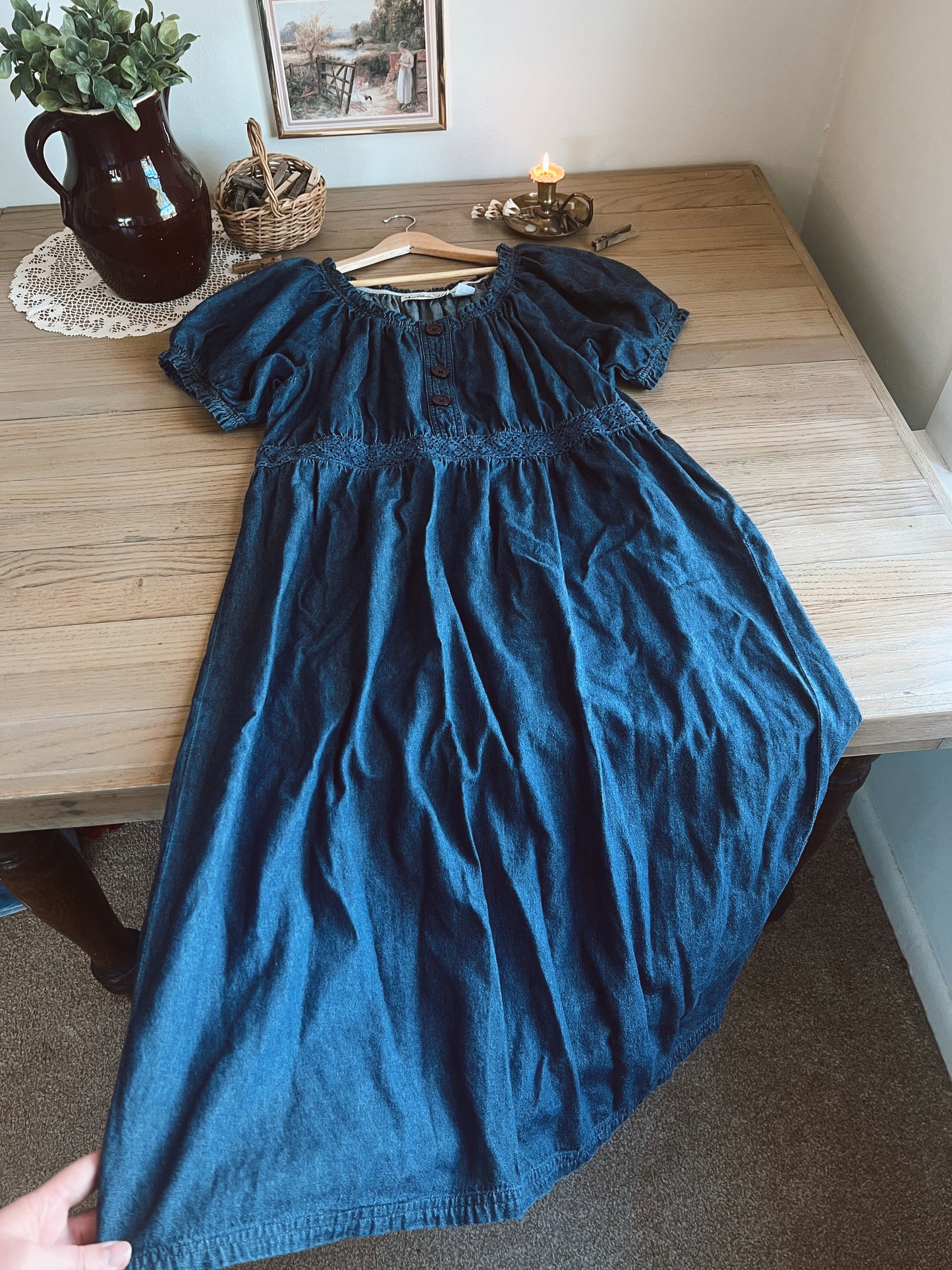 Adorable Denim Dress (XL)