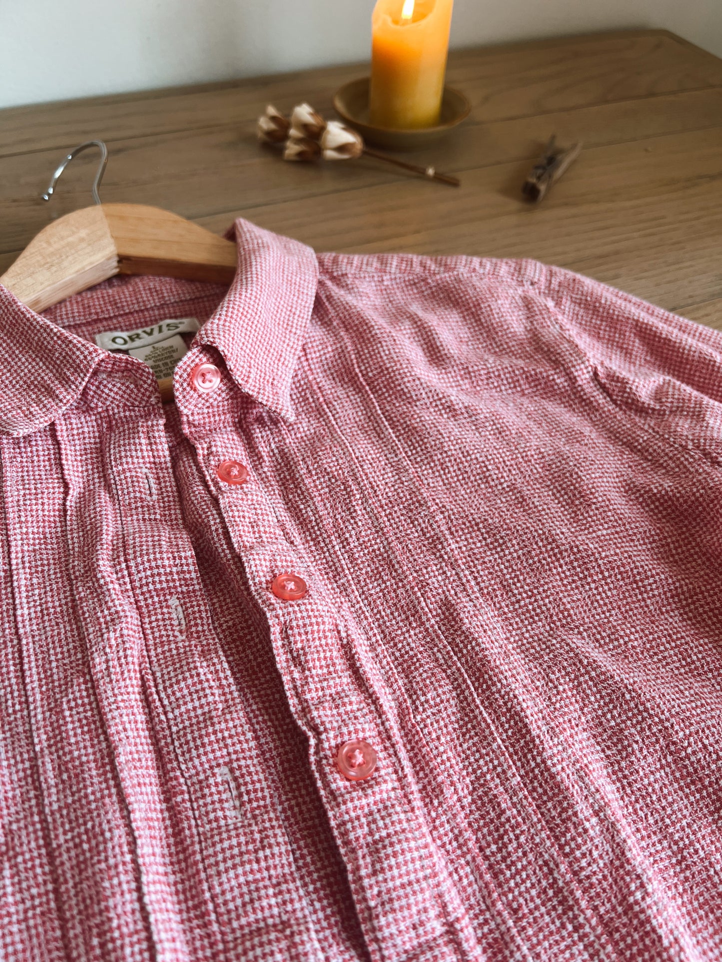 Orvis Linen Blouse (L)