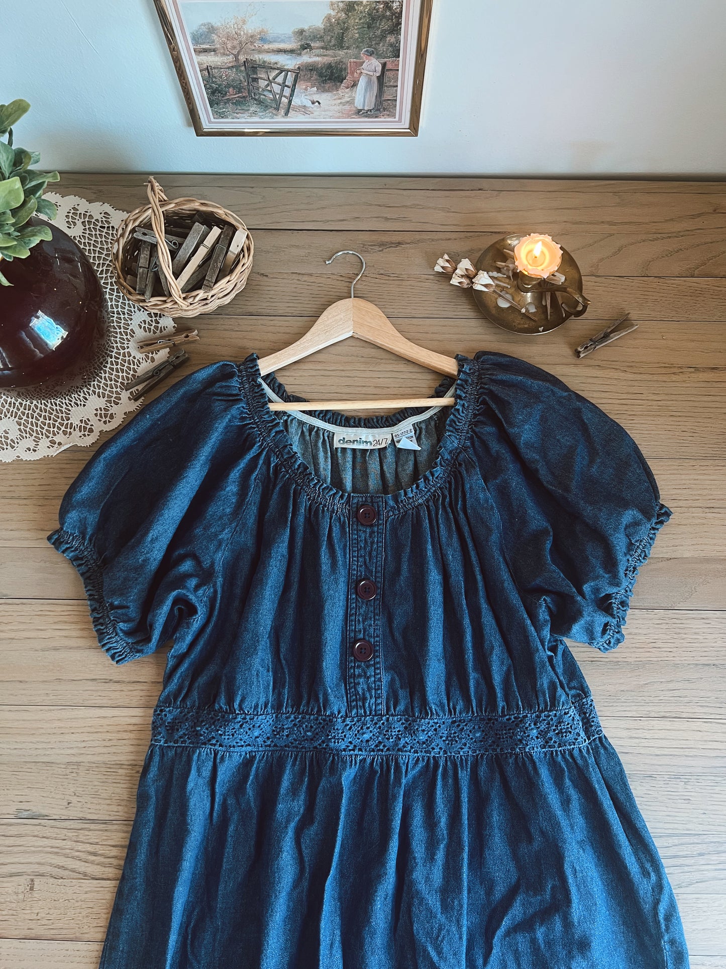 Adorable Denim Dress (XL)