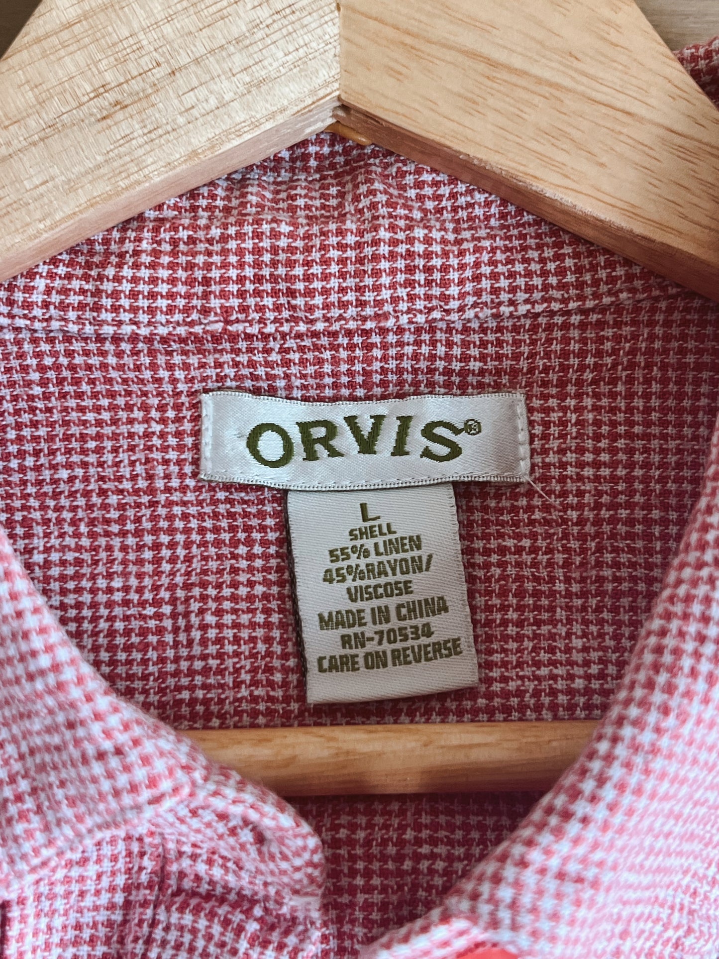 Orvis Linen Blouse (L)