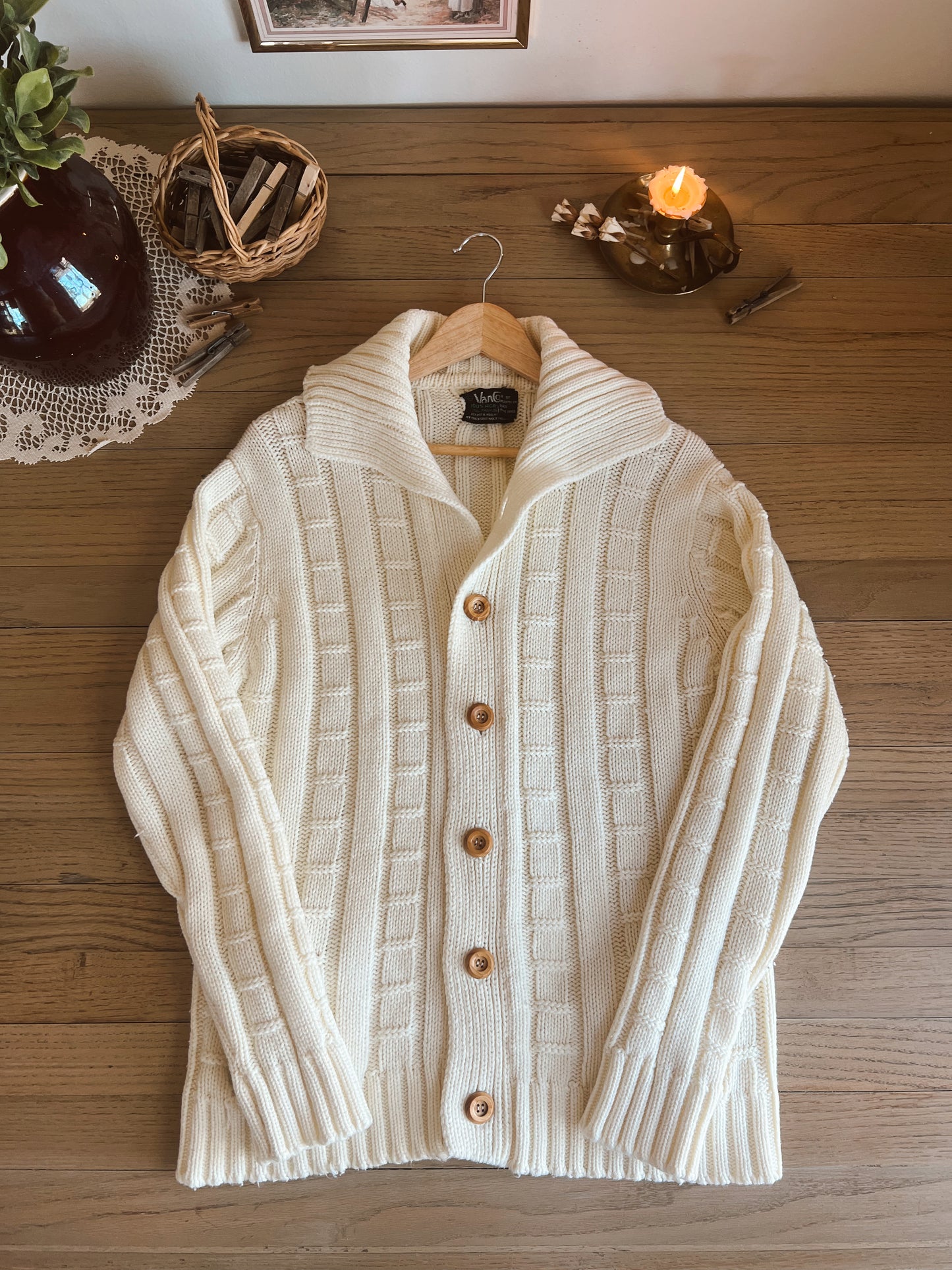 Vintage Knit Sweater (L)