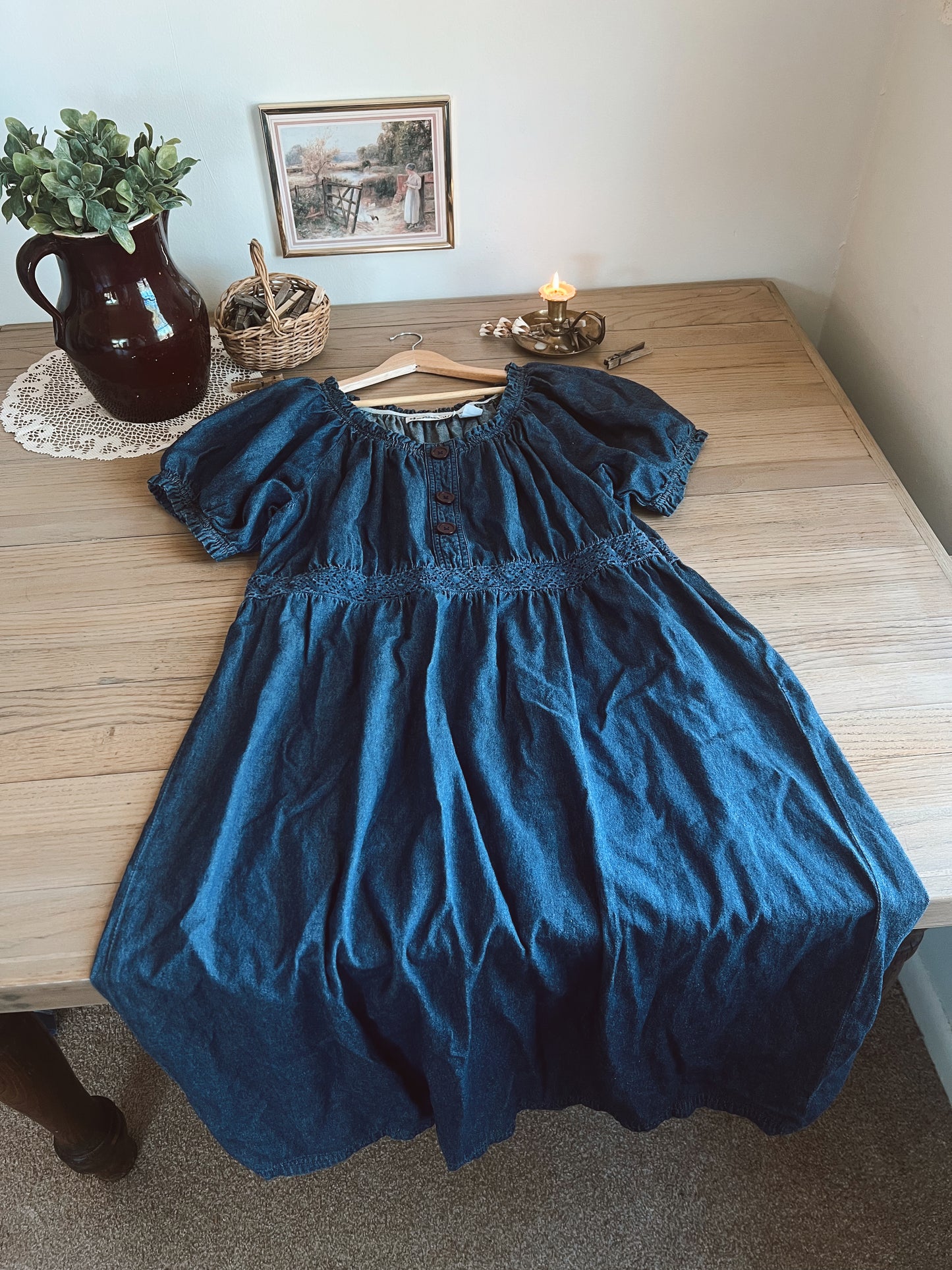 Adorable Denim Dress (XL)