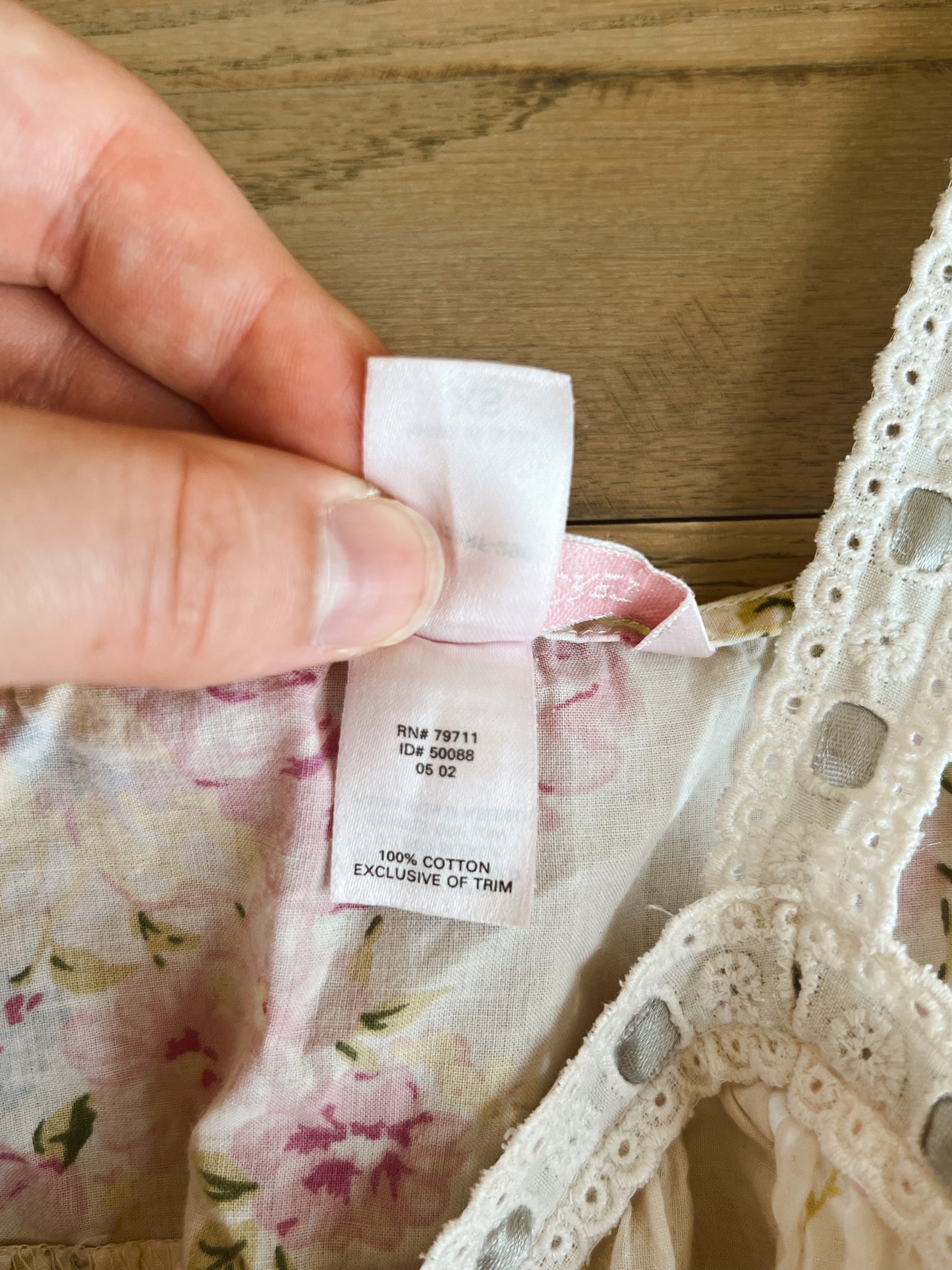 Victoria Secret Floral Nightgown (XS)