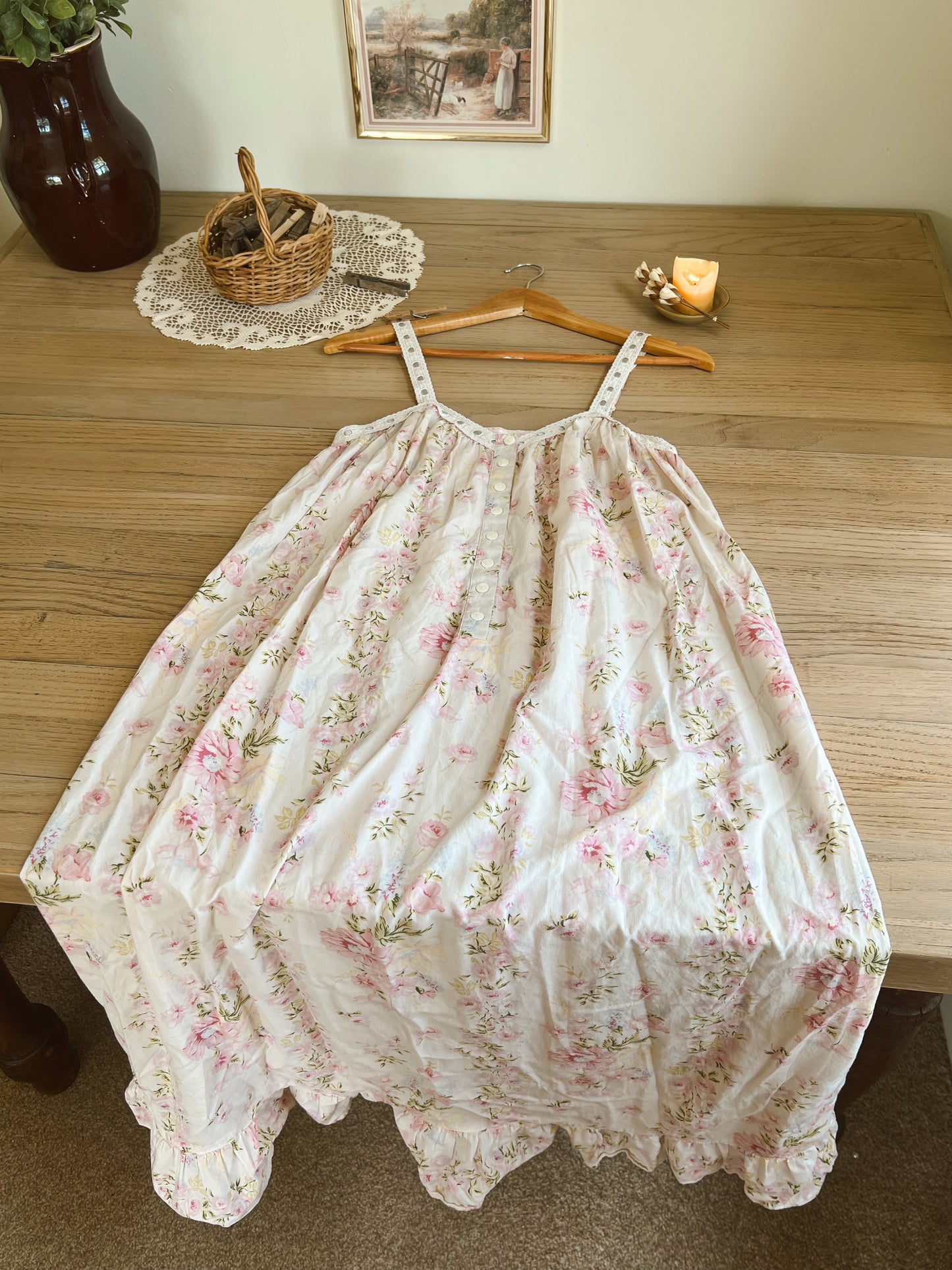 Victoria Secret Floral Nightgown (XS)