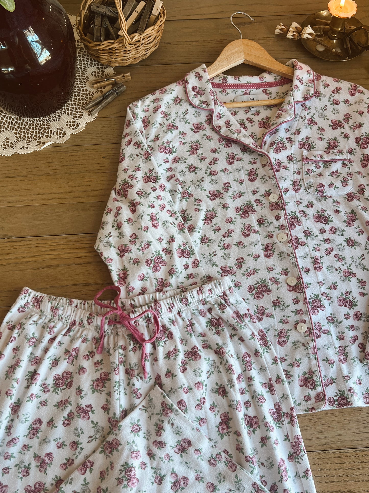 Vintage Floral Pj Set (M)