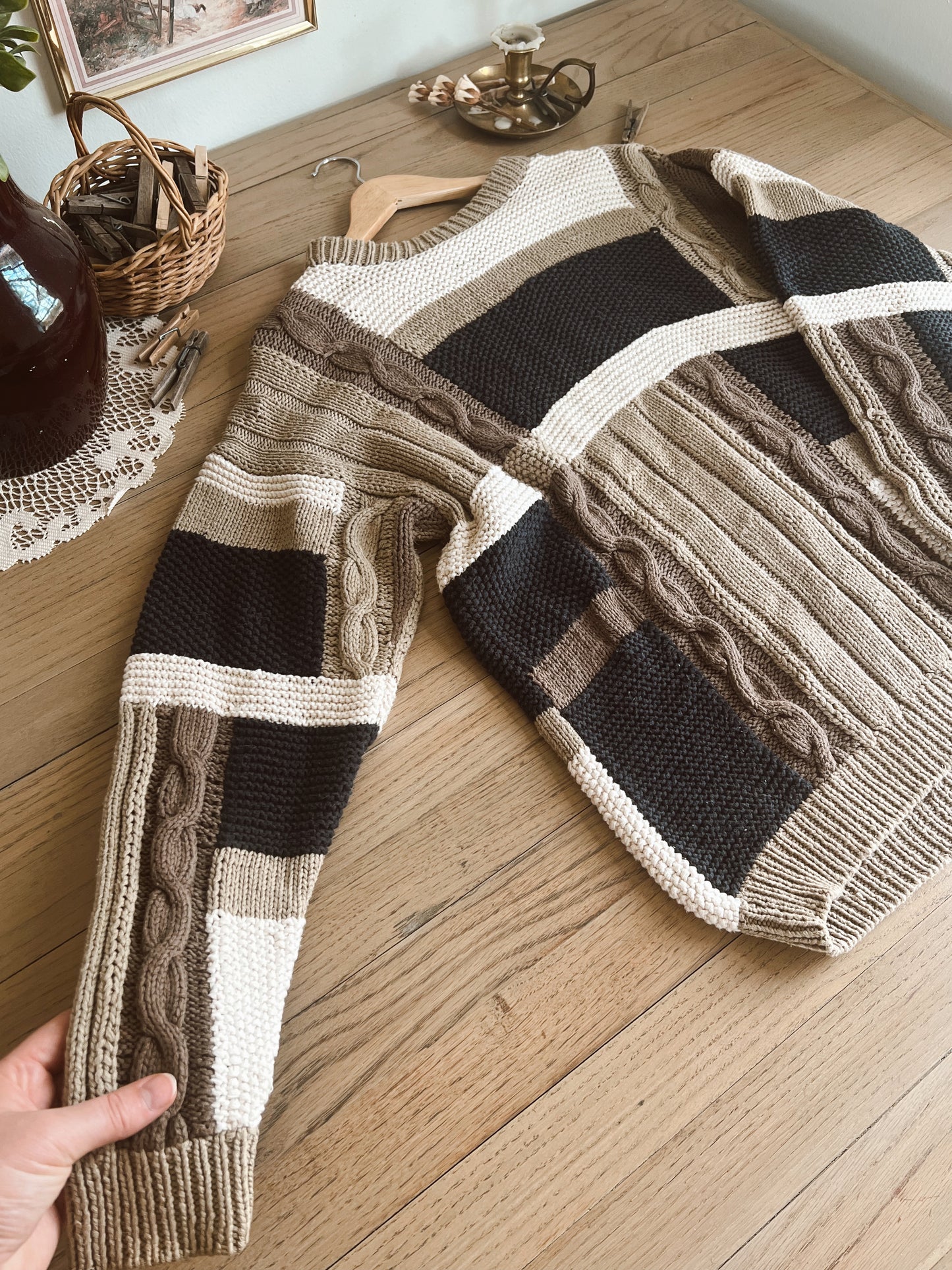 Vintage Knit Sweater (L)
